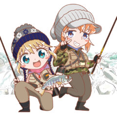 👧釣りガールに歴史あり🎣