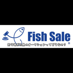 【フードロス】釣りすぎた魚を出品できる！？釣魚オークション『Fish Sale』【SDGs】