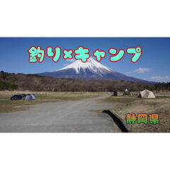 【釣りキャン】静岡県の釣りができるキャンプ場！【フィッシング】