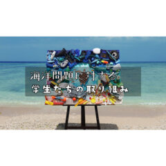 【SDGs】海洋問題に対して、学生たちがしている取り組み！【プラスチック】